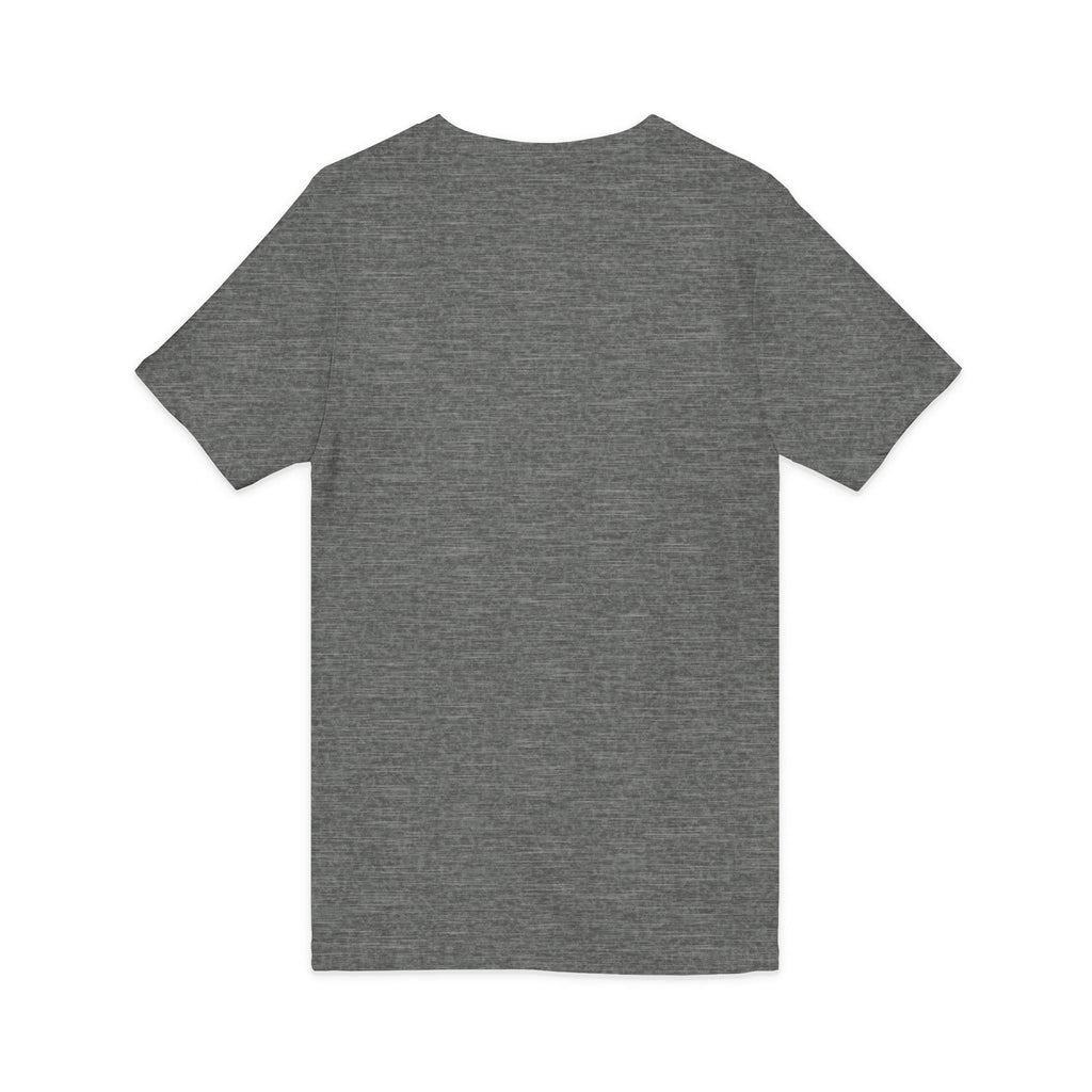 Motivational Compass V-Neck Tee — “Built From Nothing. Keep Building.”