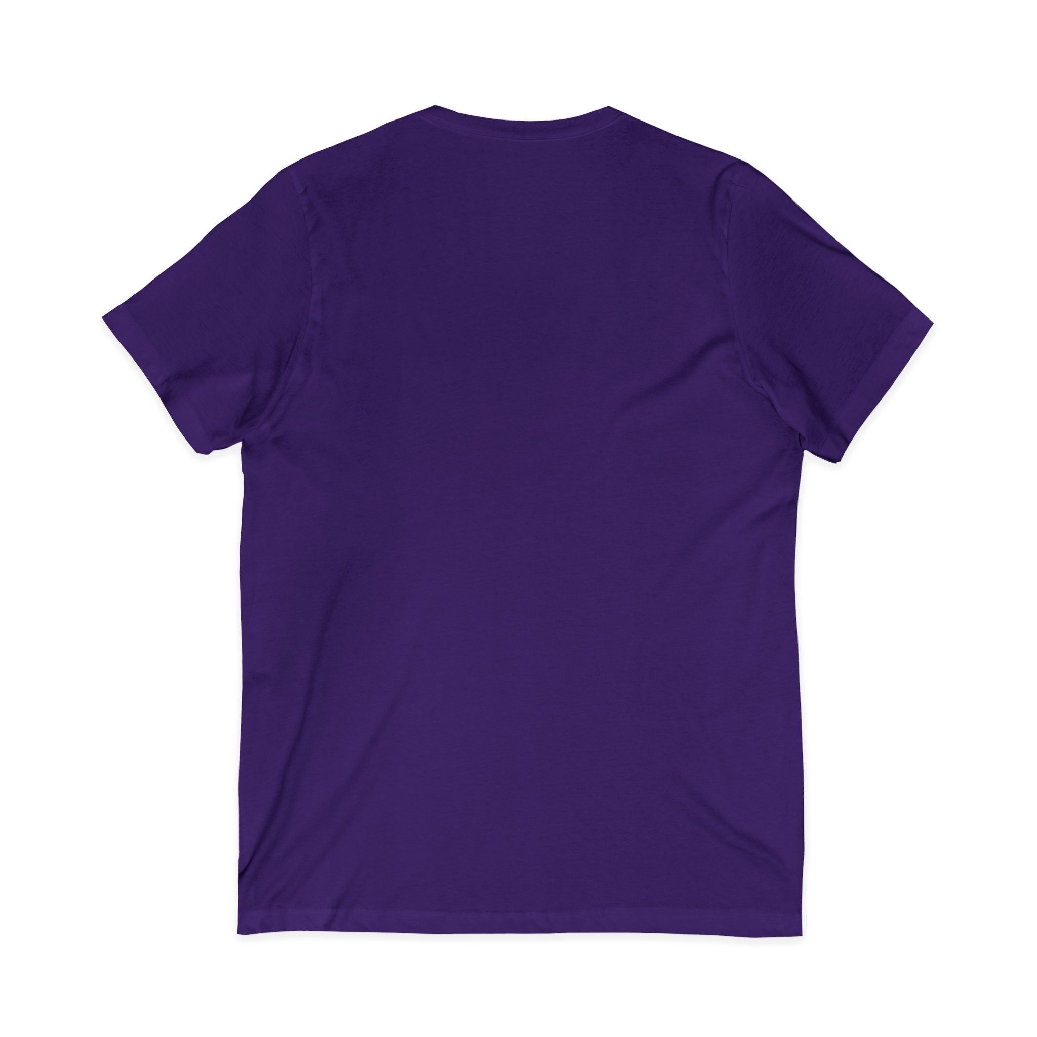 Motivational Compass V-Neck Tee — “Built From Nothing. Keep Building.”
