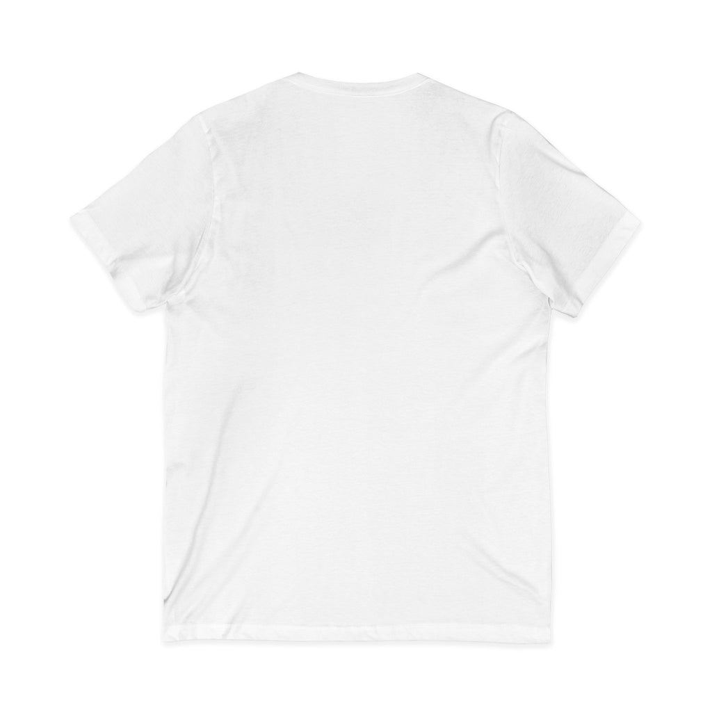 Motivational Compass V-Neck Tee — “Built From Nothing. Keep Building.”