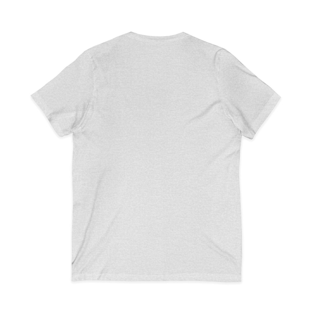 Motivational Compass V-Neck Tee — “Built From Nothing. Keep Building.”