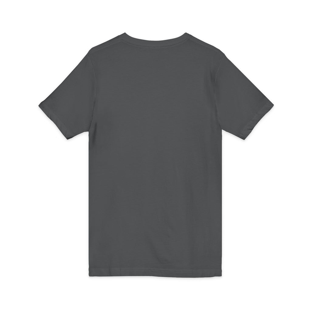 Motivational Compass V-Neck Tee — “Built From Nothing. Keep Building.”