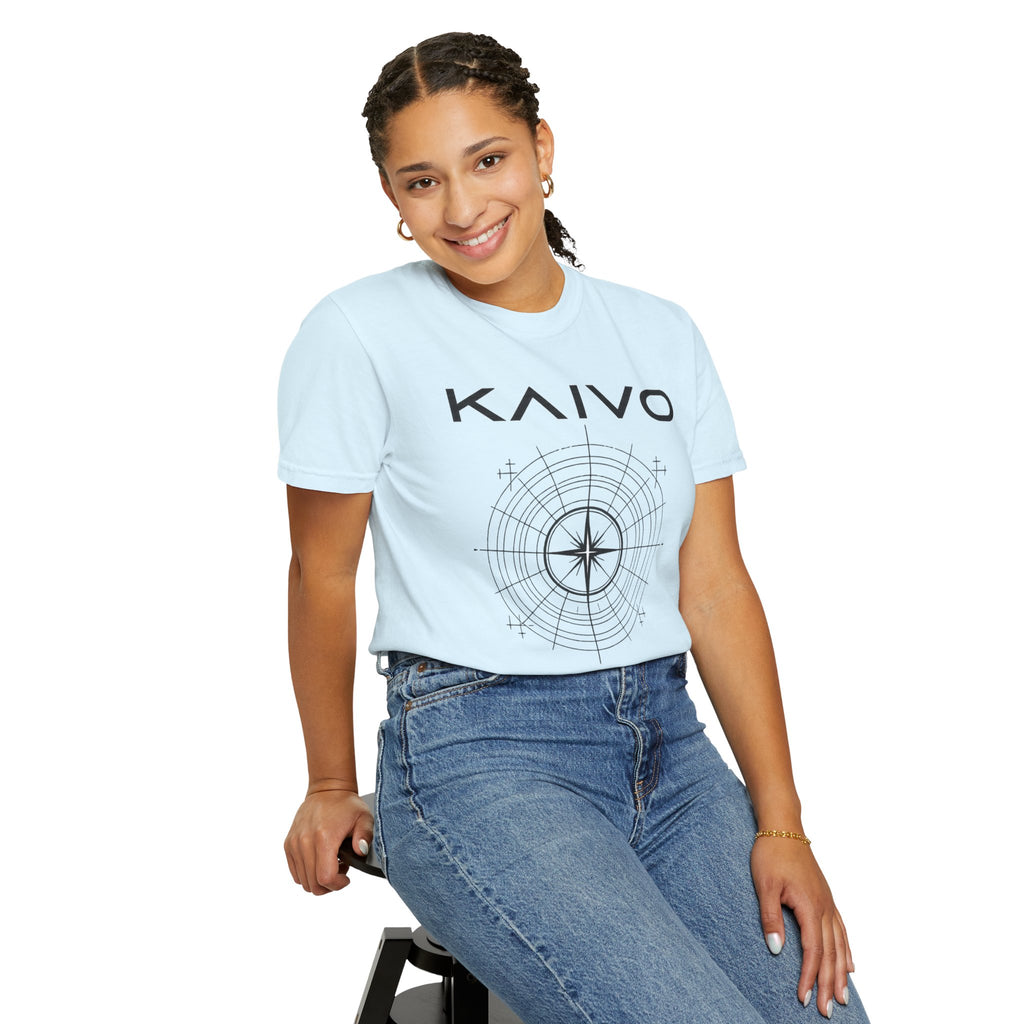 Kaivo Compass Logo T-Shirt — "Built From Nothing. Growing Into Everything."