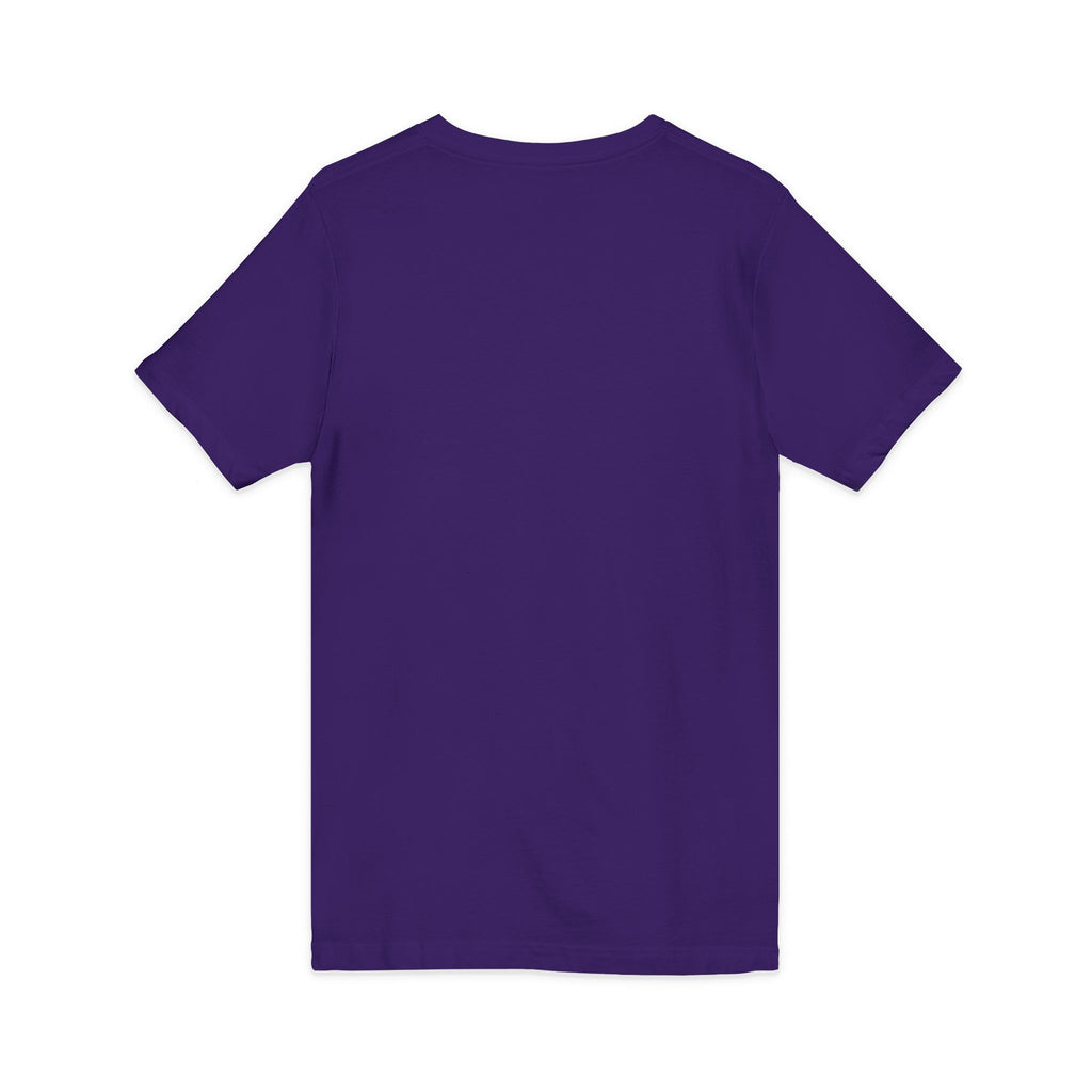 Motivational Compass V-Neck Tee — “Built From Nothing. Keep Building.”