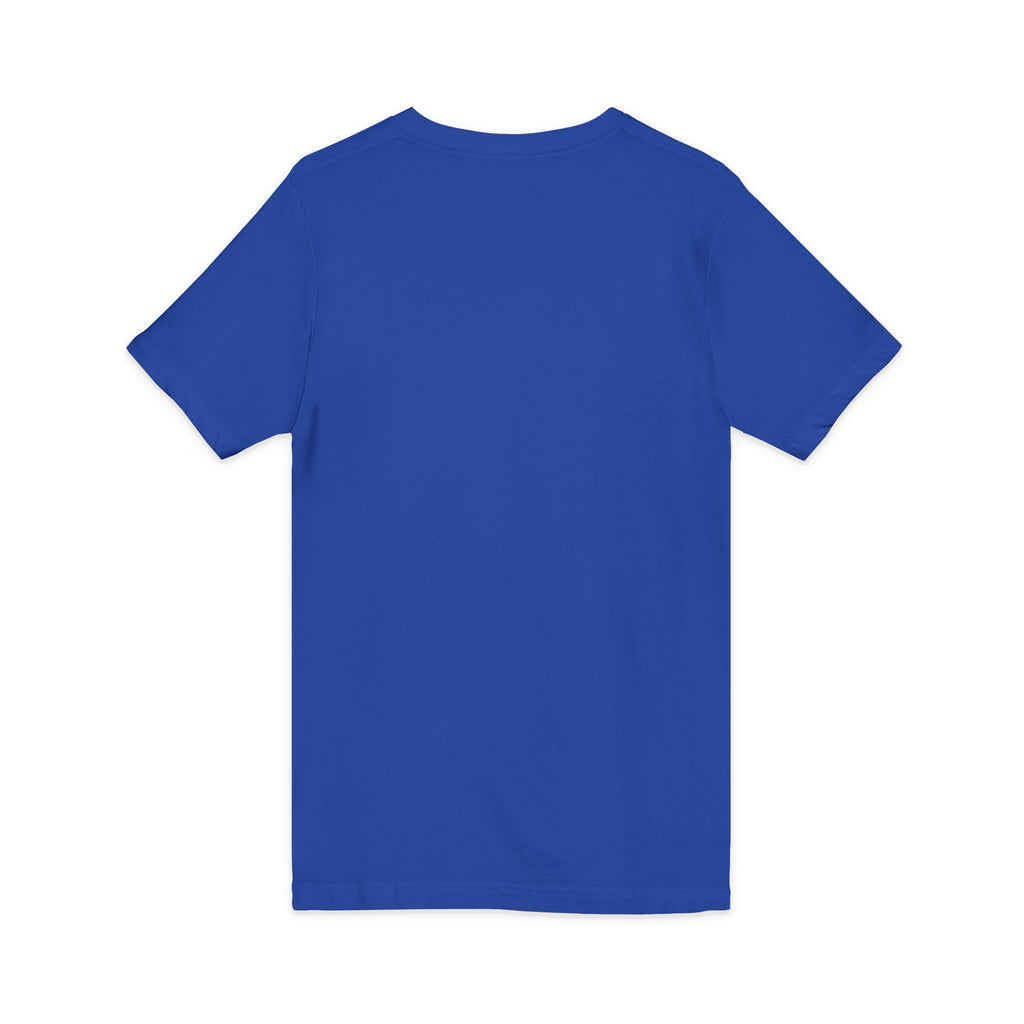 Motivational Compass V-Neck Tee — “Built From Nothing. Keep Building.”