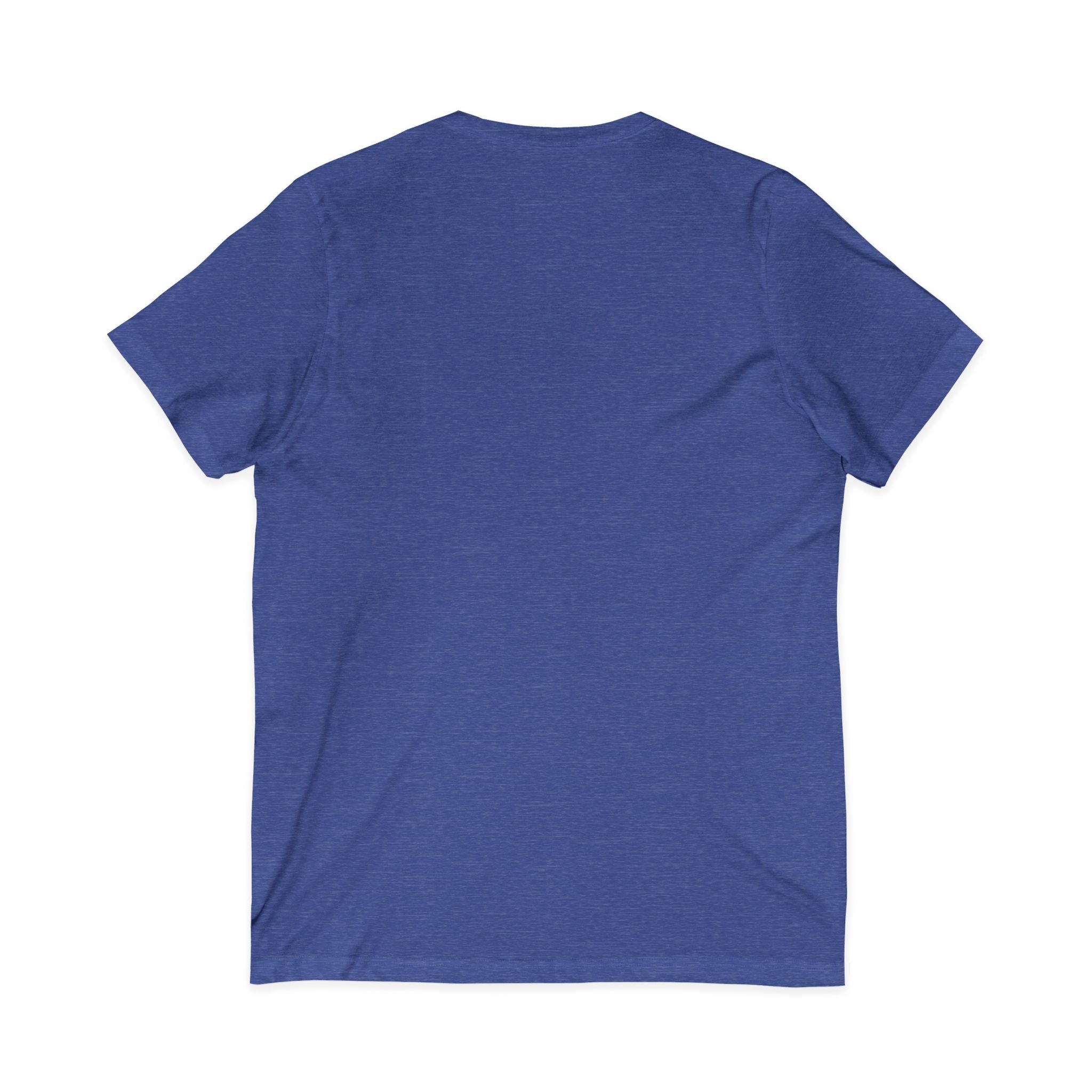 Motivational Compass V-Neck Tee — “Built From Nothing. Keep Building.”