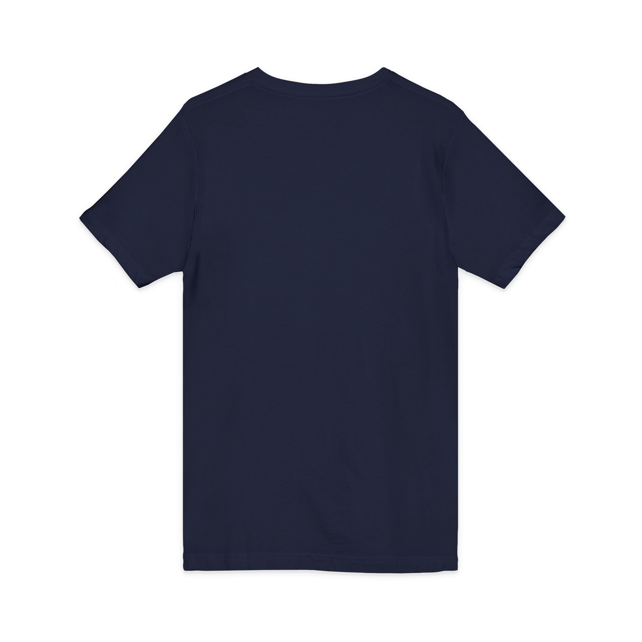 Motivational Compass V-Neck Tee — “Built From Nothing. Keep Building.”