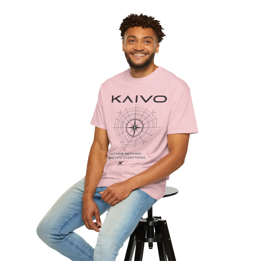 Kaivo Compass Logo T-Shirt — "Built From Nothing. Growing Into Everything."