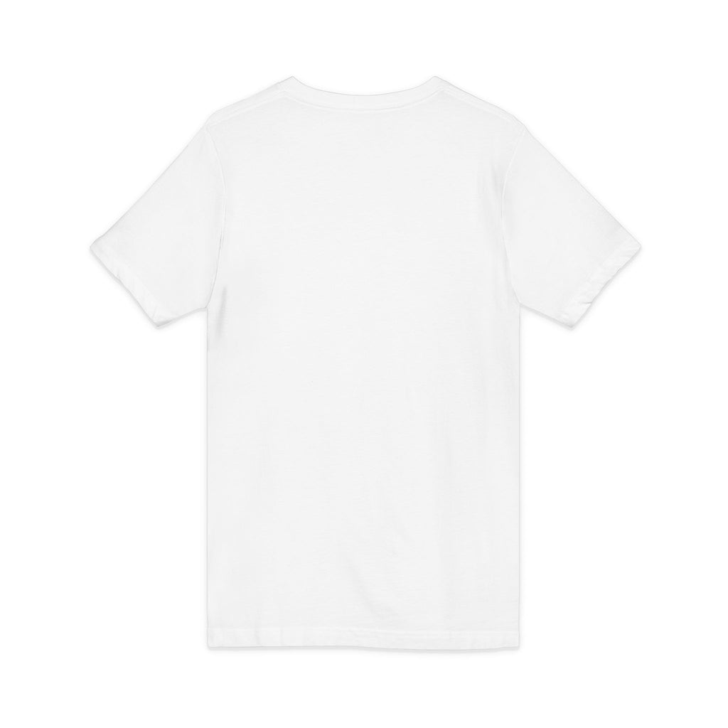 Motivational Compass V-Neck Tee — “Built From Nothing. Keep Building.”