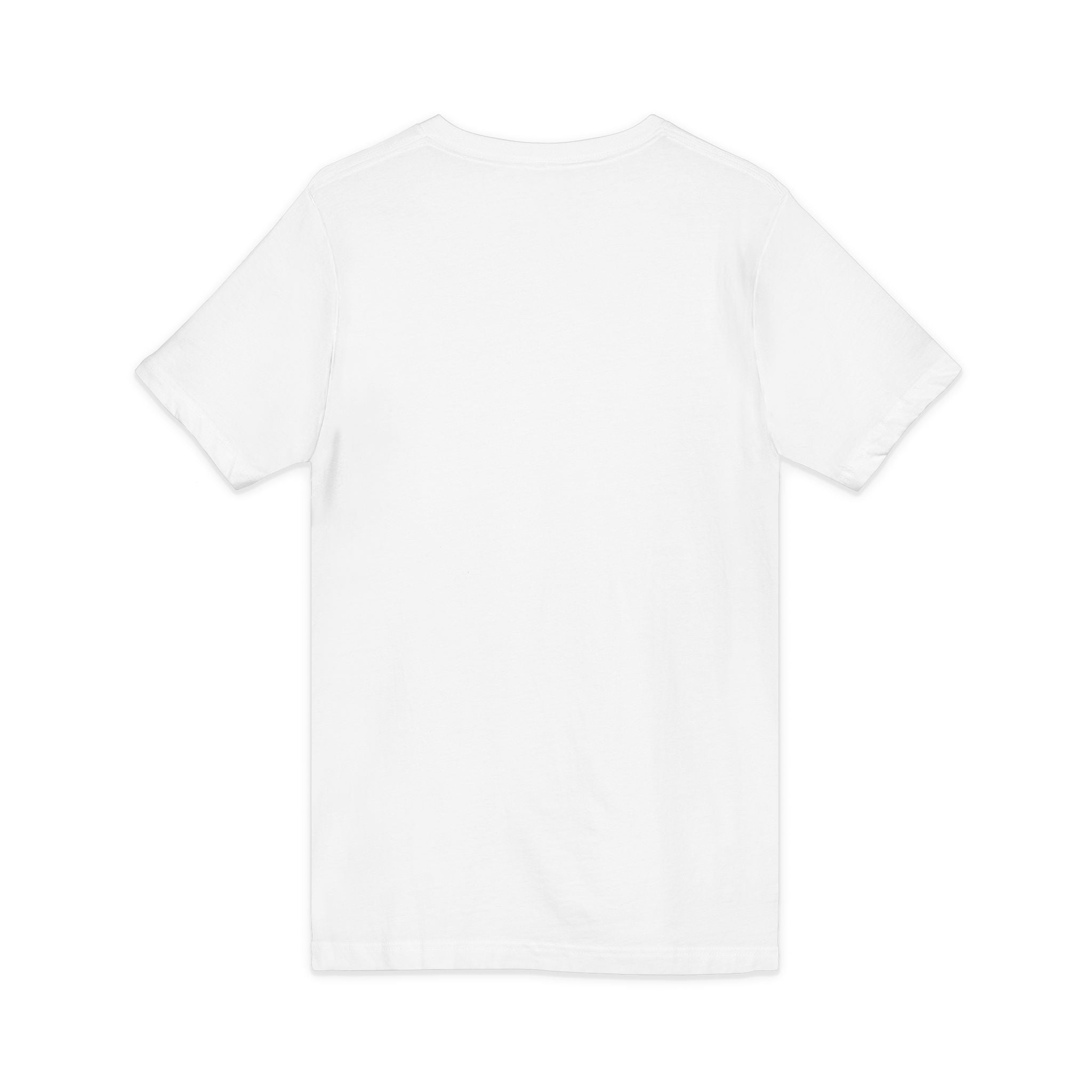 Motivational Compass V-Neck Tee — “Built From Nothing. Keep Building.”